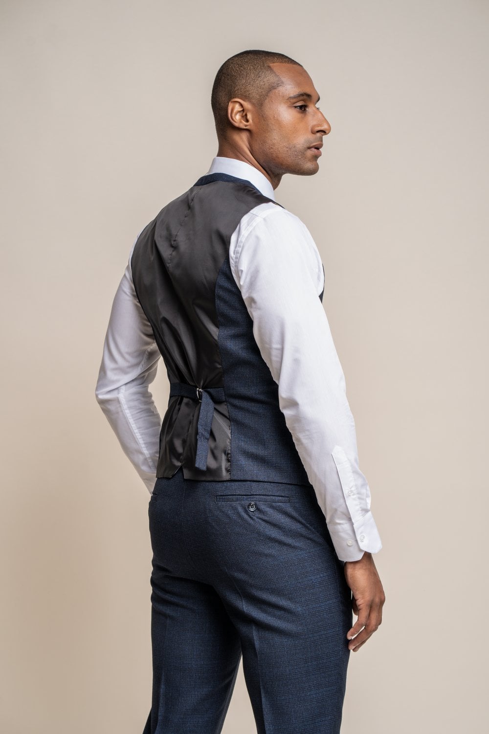 Caridi Waistcoat Navy
