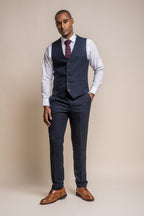 Caridi Waistcoat Navy