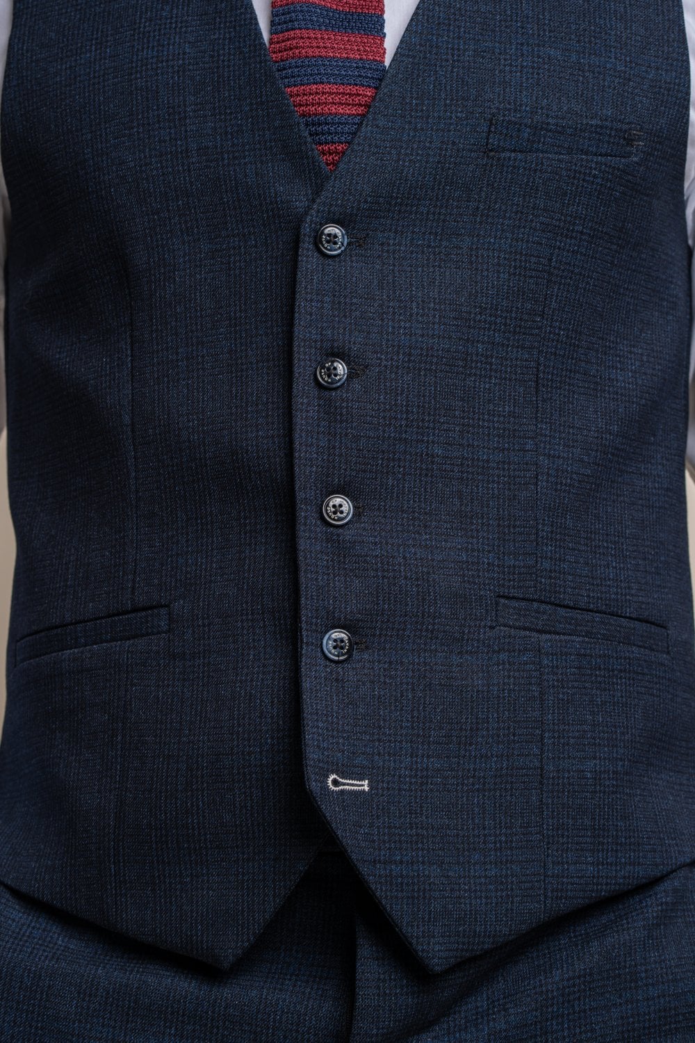 Caridi Waistcoat Navy
