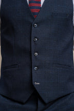 Caridi Waistcoat Navy