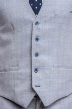Caridi Waistcoat Sky Blue