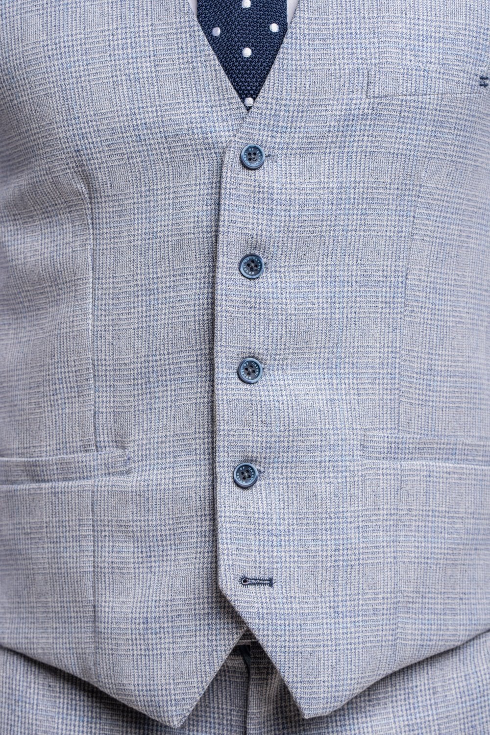 Caridi Waistcoat Sky Blue