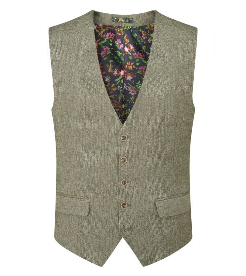 sage green jude waistcoat