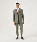 Jude Sage Herringbone Suit Jacket 