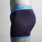 Underwear - Bamboo Boxers - Navy / Blue Band