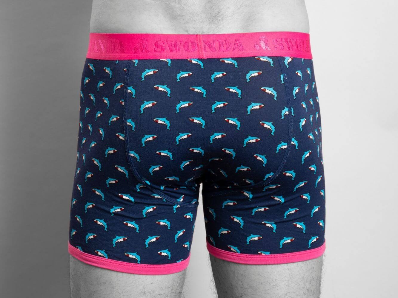 Underwear - Bamboo Boxers - Sharks